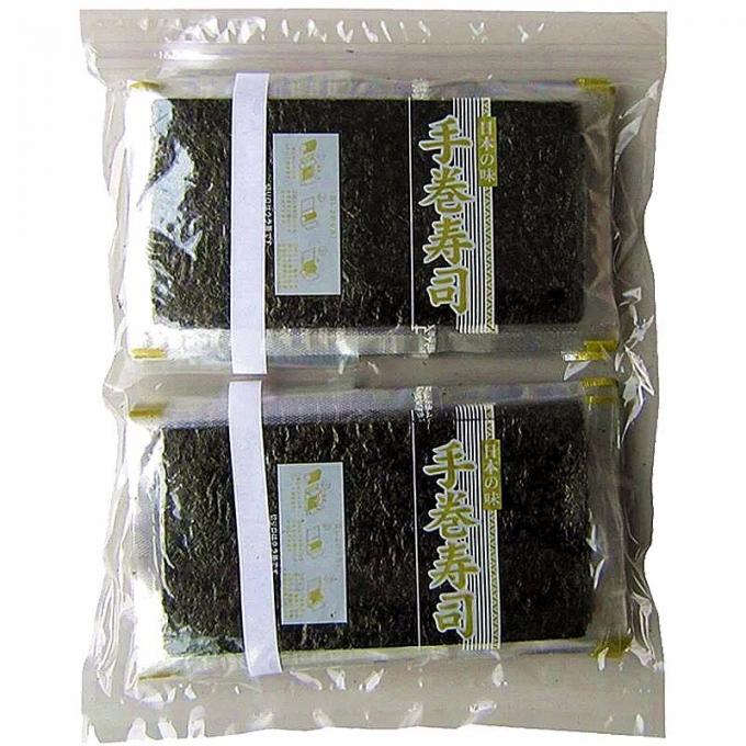 Droge Temaki Yaki Nori Seaweed 100 Bladen Geroosterde Verwerking 0
