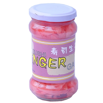 340g Chinees Zoet Ingelegd Ginger Slice White And Pink in Fles