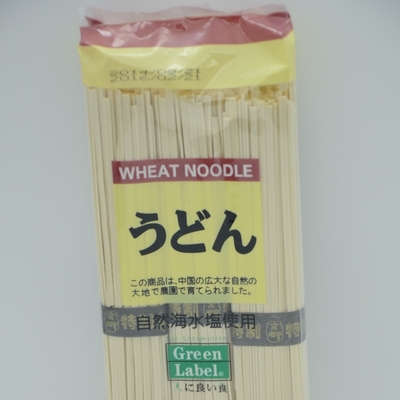 300g Japanse Noedel 3mm van Udon Soba rechtstreeks