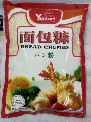 Het Brood van Panko van sushiproducten verkruimelt de Japanse Bulkverpakking van 10kg voor Deklaag