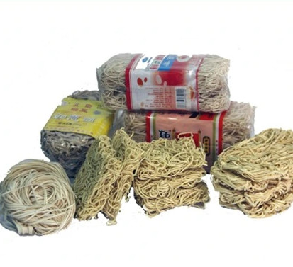 De onmiddellijke Noedels van het de Stijlei van 400g Chinese met Snelkoken van Tarwemeel het Bulkramen