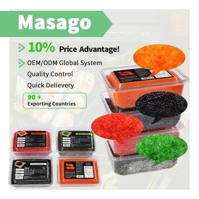 500g de gekruide Keukens van Lodderoe masago orange for japanese