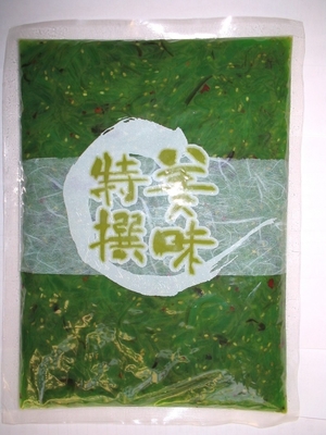 Natuurlijke 1kg Bevroren het Zeewiersalade van Japan in Plastic Zak