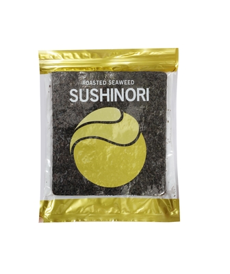 21cm Lengtesushi Nori Roasted Dried Seaweed 100 Bladenpak