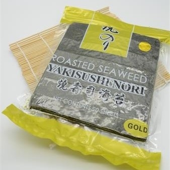 Geroosterde Alga Sushi Yaki Nori Seaweed 10 Bladen