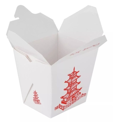 Beschikbaar Rechthoek Meeneem Hard Document Vakje Tray Kraft Food Noodle Box