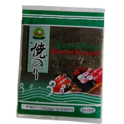 28g kosjer Yaki Nori Seaweed 10 Bladen met Originele Omslag