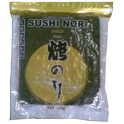 OEM Vacuüm Japanse Yaki Sushi Nori Seaweed Dried Algae Sheets