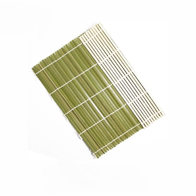27*27cm Groene Bamboesushi die Mat Japanese Sushi Roller Rolling