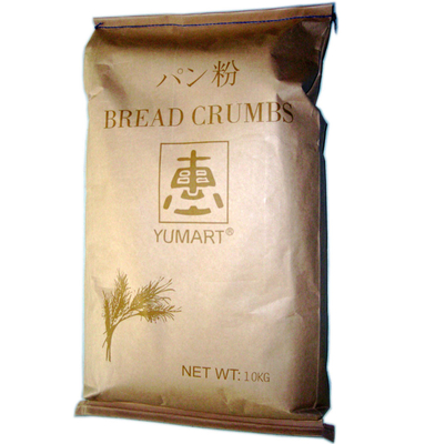 10kg 12mm Japanse Crumbs van het Stijlbrood de Vlokken Gele Kleur van Panko