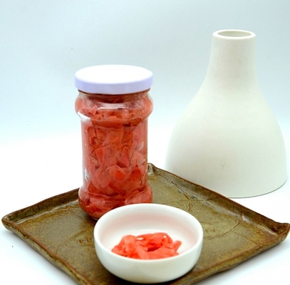 340g Chinees Zoet Ingelegd Ginger Slice White And Pink in Fles