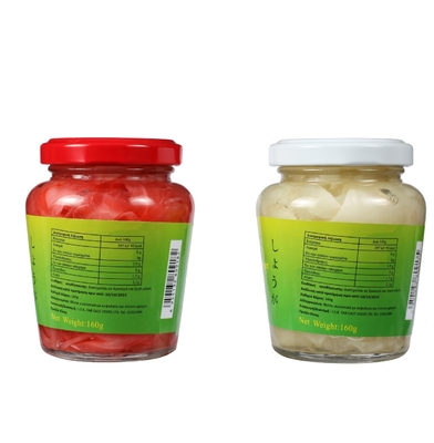 Verse Organische Ingelegde Sushi Ginger Sliced And Strip 160g/Fles