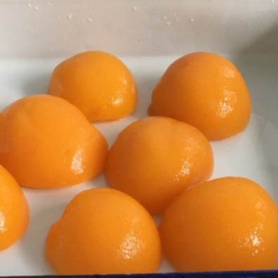 Het onmiddellijke Fruit blikte Gele Perzik in Lichte Stroop 425g 820g in