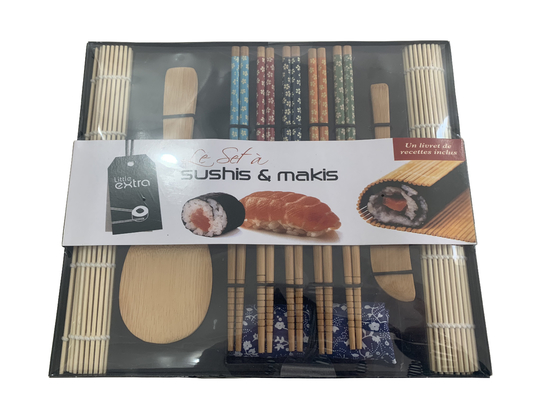 Bamboesushi die de Japanse Sushi die van Kit Full Rolling DIY Uitrusting maken