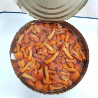 Sterilisatie op hoge temperatuur 400g geel Straw Mushroom Can Nameko Light