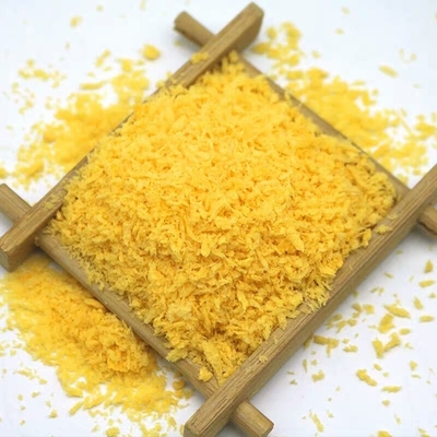 Vlokkige Knapperige Knapperige Gele Japanse Gebakken het Broodgeur van Panko Vlokken