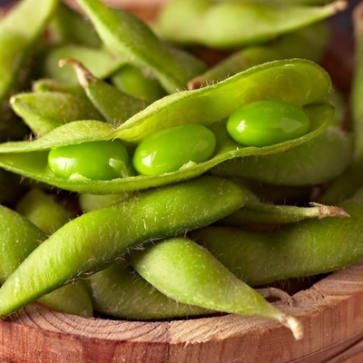 IQF Gepelde Edamame Beans Kernels Frozen Green-Sojabonen met Peulen