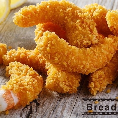 Het gele OEM Japanse Broodcrumbs Bulkverpakking 10kg Bestand Braden