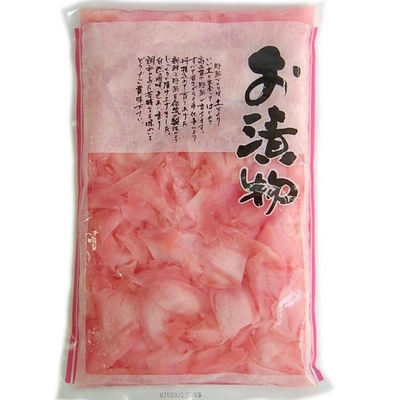 1kg*10bag/Carton ingelegde Sushi Ginger Sweet Taste